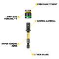 Kango Hypertorque Impact Magnetic Cleanable Nut Setter ⁵⁄₁₆” - ⅜” - SuperSaverAU - view 2