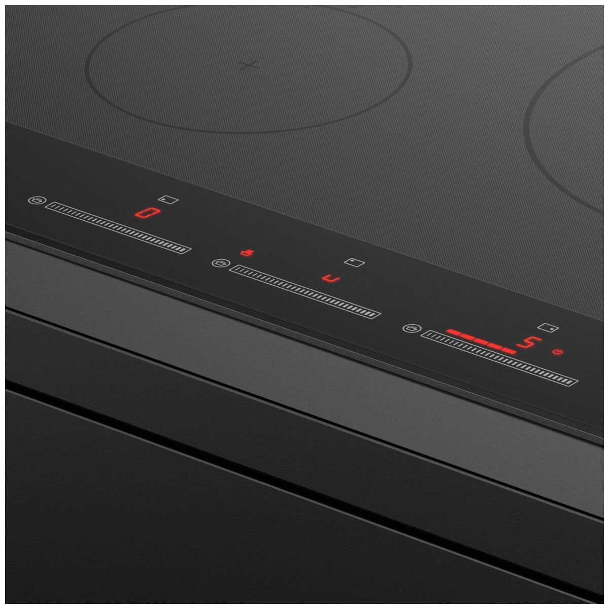 Fisher & Paykel Series 7 60cm 3 zone induction cooktop - Touch and Slide, PowerBoost - CI603DTB4
