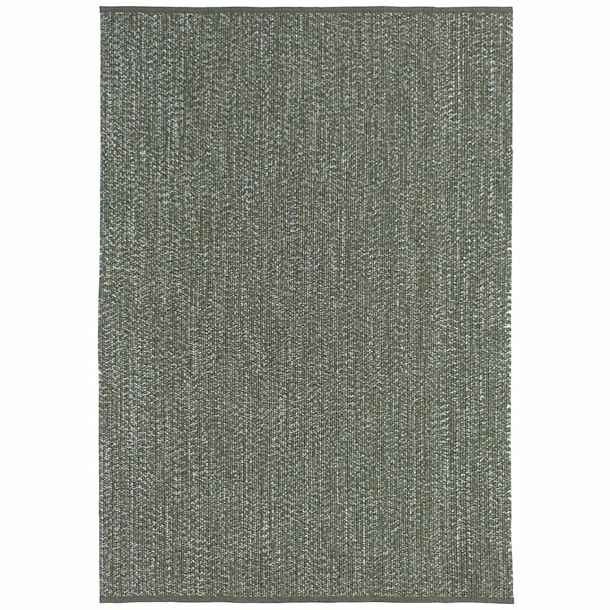 Cadrys Seasons Stripe Rug 200x300cm - Natural Khaki Olefin, Hand Braided, Low Pile - SEASSNK2
