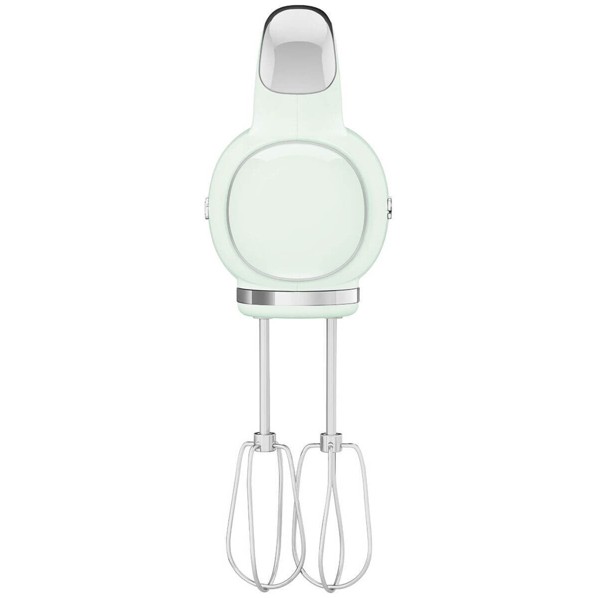 Smeg 50s Retro Style Hand Mixer - 250W, 9 Speeds Plus Turbo, Backlit LED Display, Pastel Green - HMF01PGAU