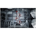 Bosch 60cm Series 8 Built Under Dishwasher - 15 Place Settings, Brushed Steel, Zeolith Drying - SMU8ZCS01A