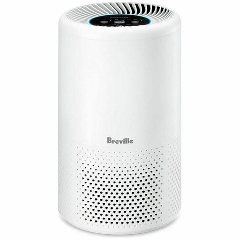 Breville Easy Air Connect Purifier - Rooms to 25m², True HEPA, 4 Stage Purification, WiFi - LAP158WHT