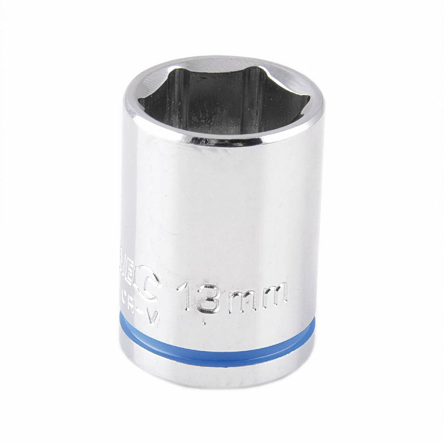 Kincrome 13mm 1/4" Drive Socket, 6 Point Chrome Vanadium Mirror Polish
