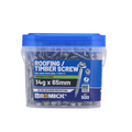 Bremick 14g x 65mm B8 Hex Roofing Screw - 500 Pack - Watertight Seal - SuperSaverAU - view 2
