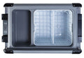 EvaKool 38L Travelmate portable fridge - End-opening lid - Black/Silver - TMX35