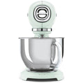 Smeg 50's Style Stand Mixer 4.8L - 1000W, Pastel Green, Planetary Mixing, Front Port - SMF05PGAU
