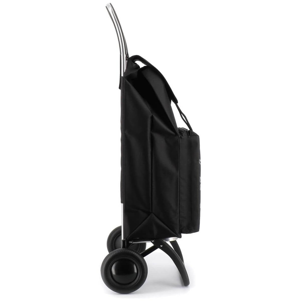 Rolser Saquet Thermo LN 2 wheel folding trolley - Black - Thermal storage compartment - R-SAQ058-1023