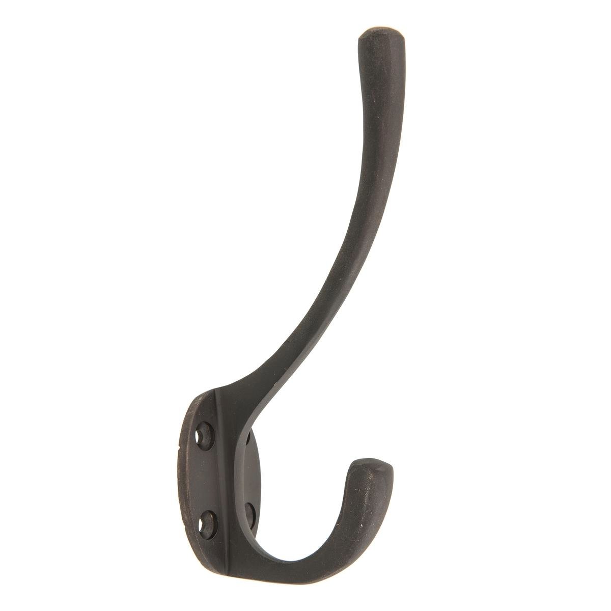 Zenith Robe Hook - 135mm Solid Brass Matte Black - Durable Design - SuperSaverAU - view 1