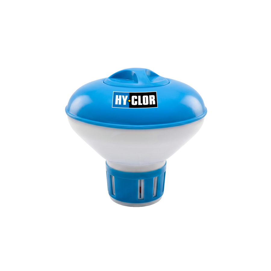 Hy-Clor Spa Floating Dispenser Chemical & UV Resistant Blue/White