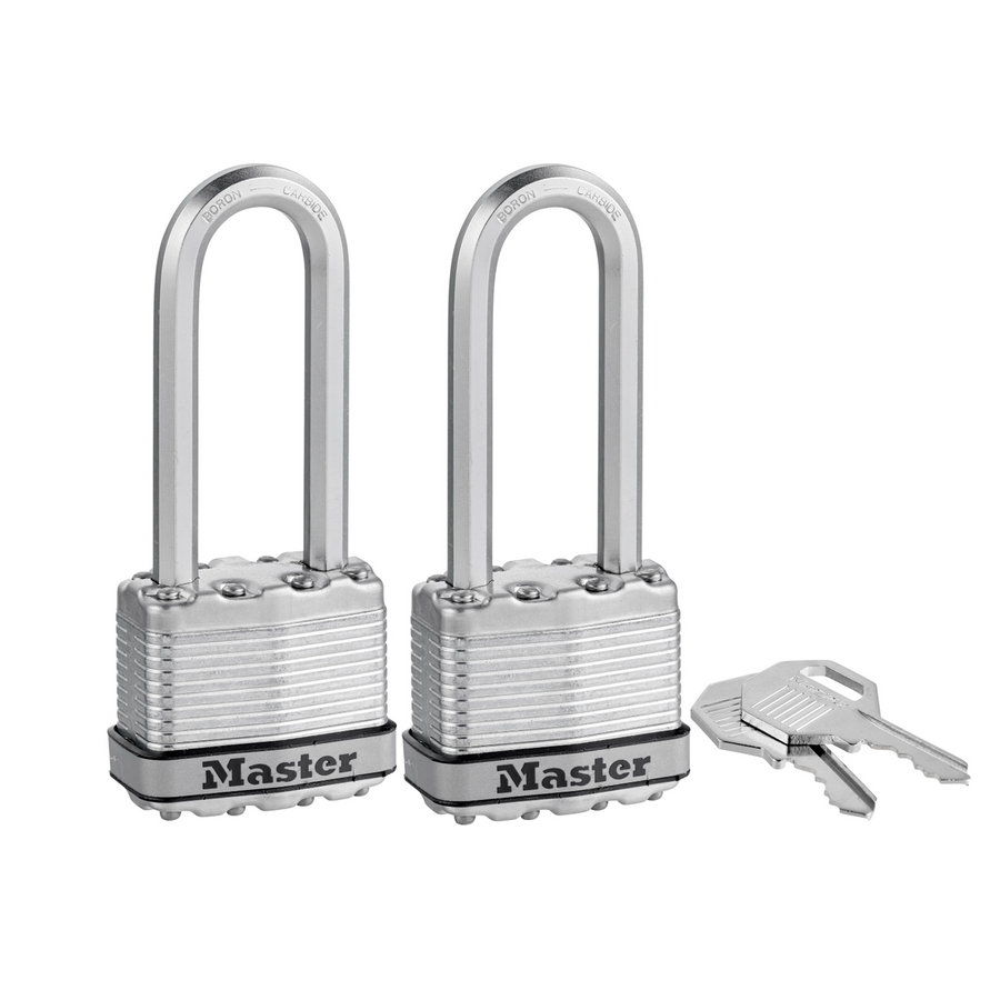 Master Lock Magnum Padlock 45mm with 64mm Shackle - 2 Pack - SuperSaverAU - view 1