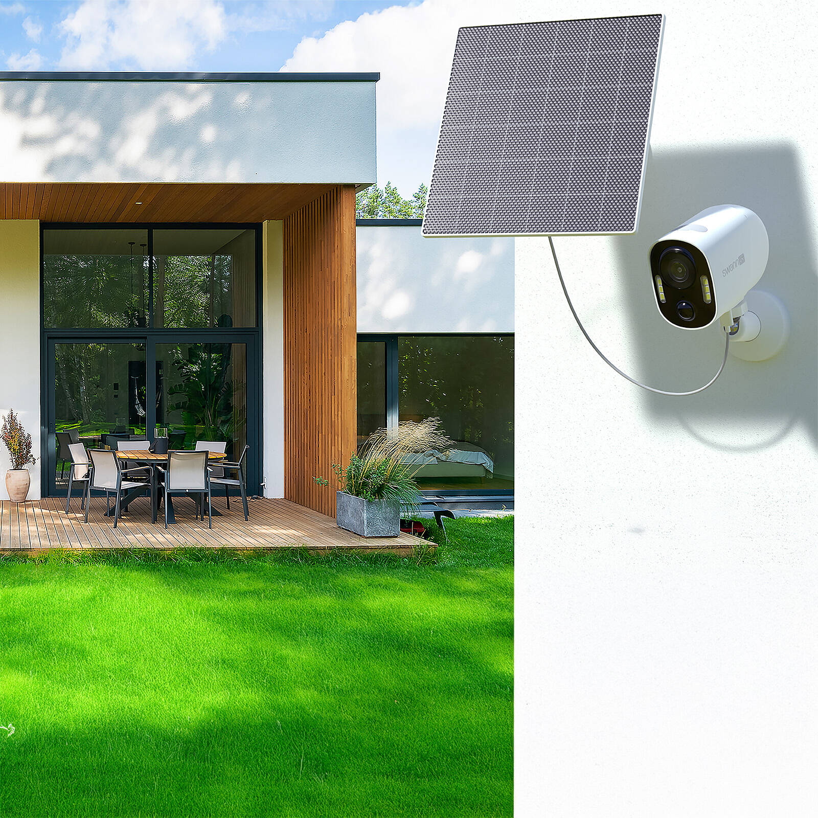 Swann Xtreem4K Eco Wireless Security Camera with Solar Panel 4KXTRMECO