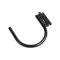 Grunt E Track Fitting U Hook - Black - 180kg Capacity - 140mm x 13mm x 167mm - SuperSaverAU - view 2