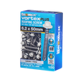 Bremick Vortex Plus Roofing Screw 6.2 x 50mm - Box of 100 - Hex Drive - Watertight Seal - SuperSaverAU - view 1