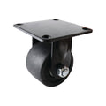 Easyroll 75mm Black Fixed Machine Castor Nylon 500kg Load Capacity - SuperSaverAU - view 1