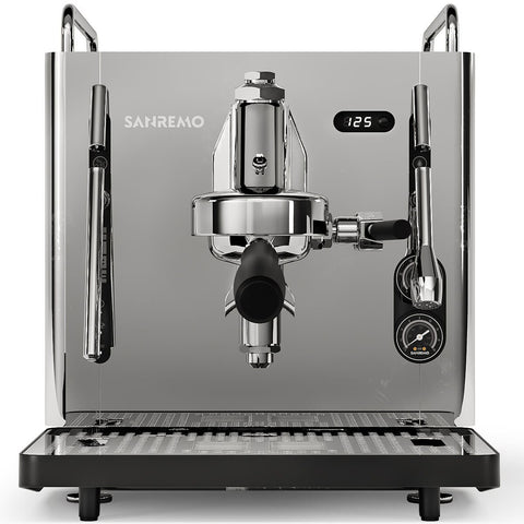 Sanremo Absolute Cube Manual Coffee Machine - E61 Group, 1.8L Tank, Stainless Steel - SRPCB13A016L03