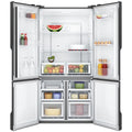 Westinghouse 564L French Door Fridge - Matte Charcoal Black, AutoSense Cooling, Sphere Ice Tray - WQE5700BD