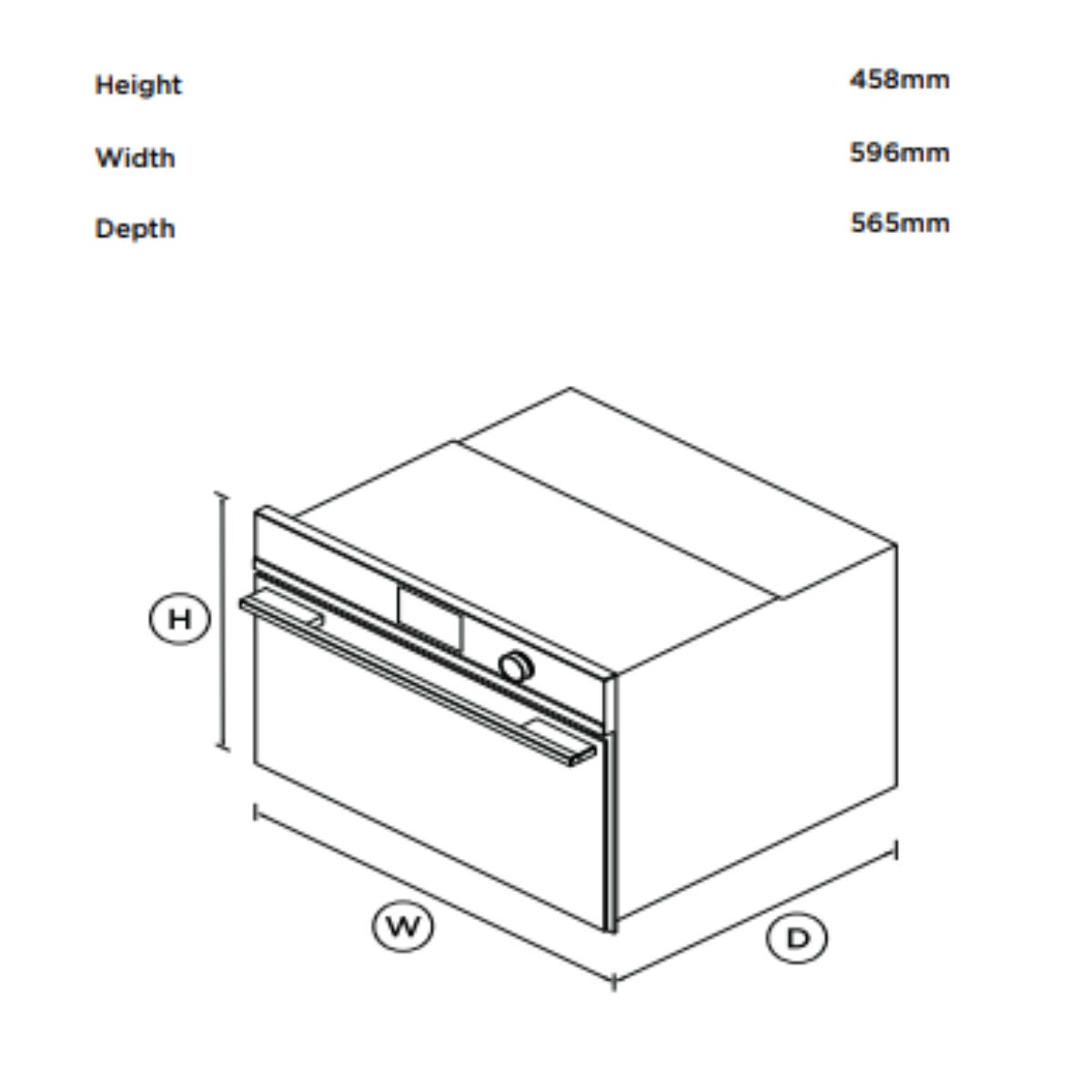 Fisher & Paykel Series 9 60cm Combi-Microwave Oven 49L - 22 Functions - WiFi - Air Fry - OM60NDTDB1