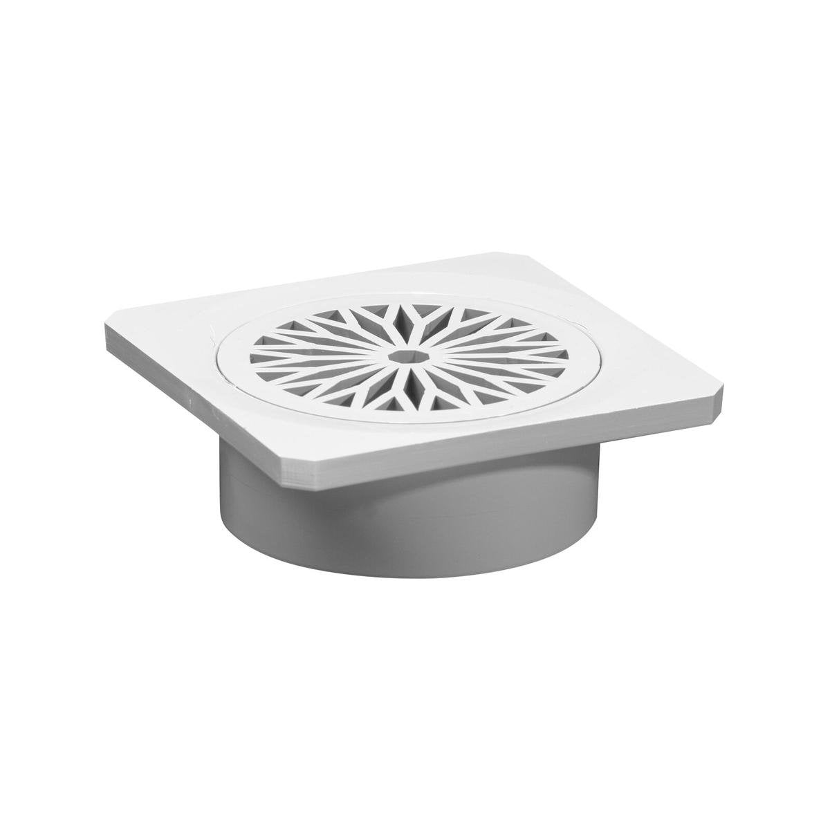 Holman Storm Grate - 90mm - PVC - For Stormwater Use - SuperSaverAU - view 1