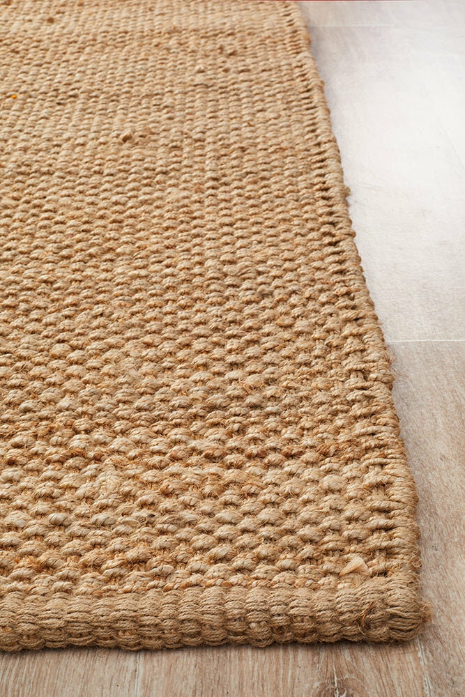 Rug Culture Atrium Medium Rug 220X150 - Natural Jute, Hand Woven Flatwoven - ATRBASKNAT220X150