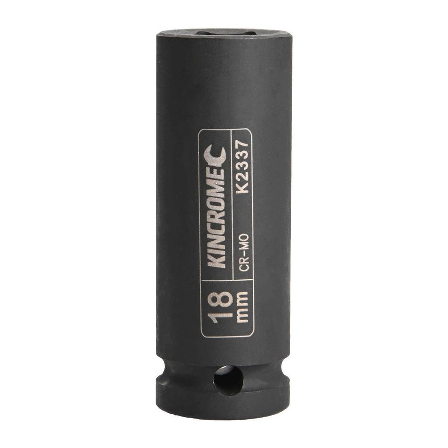 Kincrome 18mm Deep Impact Socket Cr-Mo Steel Durable Design - SuperSaverAU - view 1