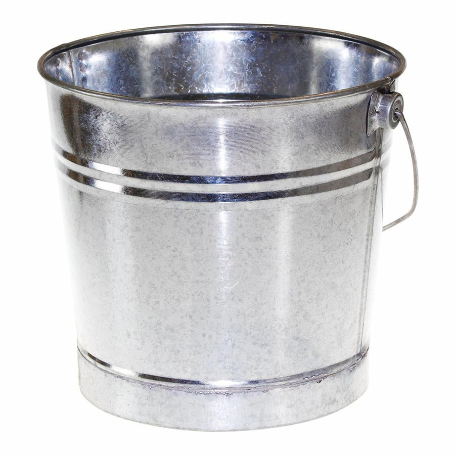 Pinnacle Galvanised Bucket - 9L - Metal - Heavy Duty - SuperSaverAU - view 1