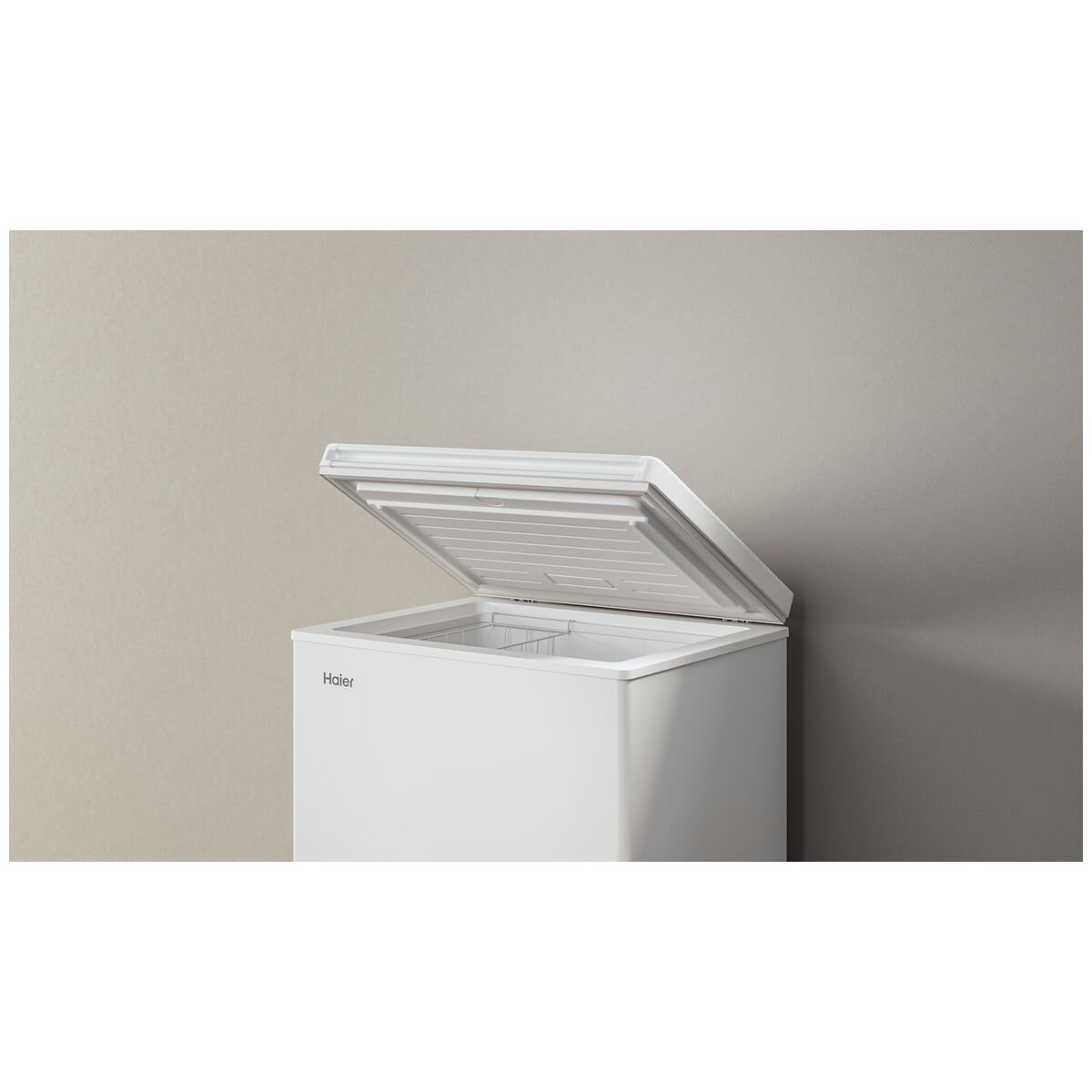 Haier Series 300 137L hybrid chest freezer - white, 6 star energy rating, Super Freeze - HCF140W