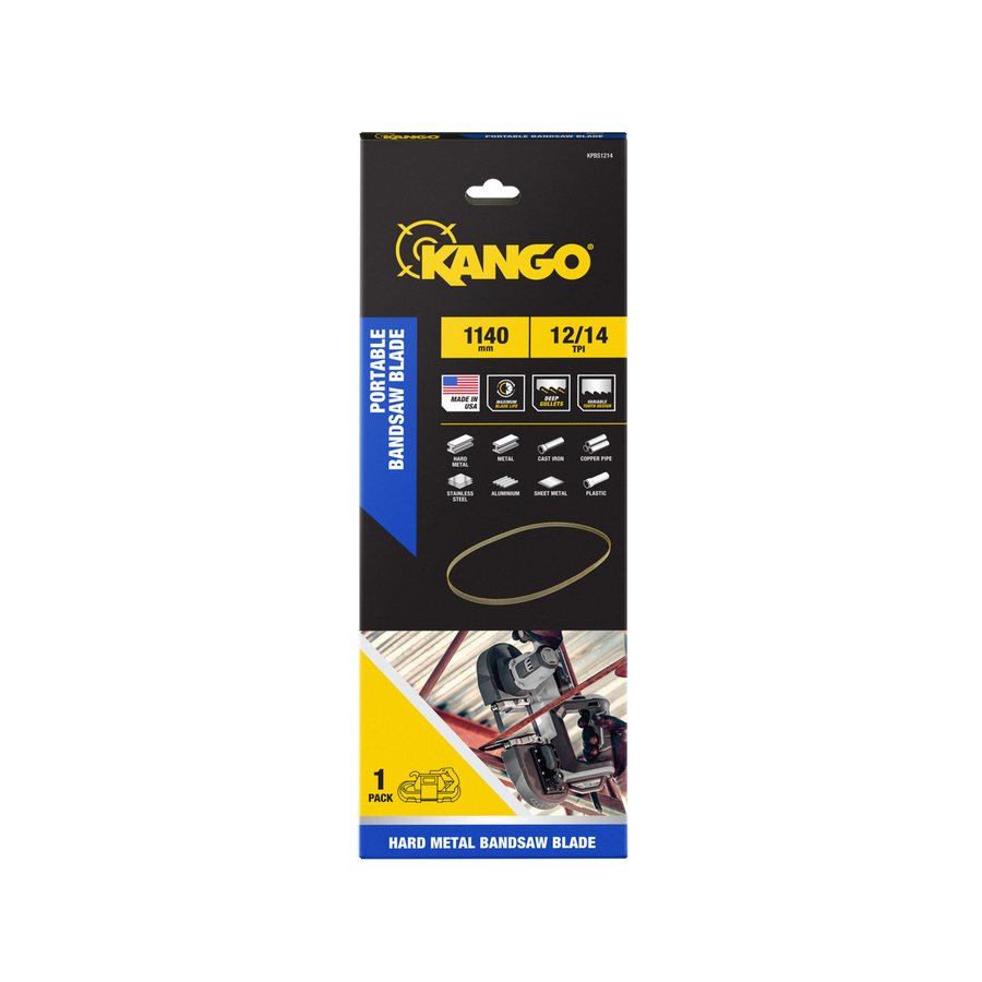 Kango Portable Bandsaw Blade 1140mm 12/14TPI - High Speed Steel - Durable - SuperSaverAU - view 1