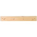 Mode Hook Rack - 4 Hooks - Natural Pine - 610mm - Functional Design - SuperSaverAU - view 1