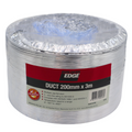 Builders Edge Aluminium Foil Duct - 200mm x 3m - Fire Rated - SuperSaverAU - view 1
