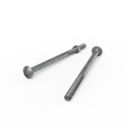 Zenith Hot Dip Galvanised Cup Head Bolts Nuts M12 x 220mm 12 Pack - SuperSaverAU - view 2