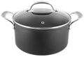 Tefal Jamie Oliver 24cm Titanium Non-stick Induction Stewpot - Hard-anodised Black - H9024644