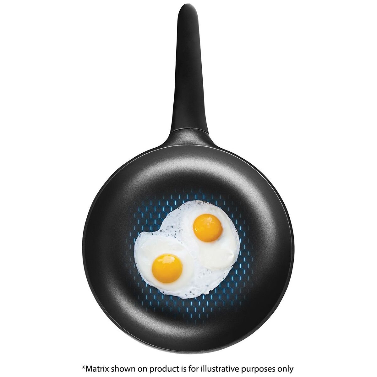 Sunbeam DiamondForce 25cm Electric Skillet - Dark Blue, 1200W, Roasting Lid Mini Oven - SKM4000DF