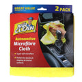 Mr Clean Microfibre Auto Cloth 2 Pack - 40cm x 40cm - Soft & Versatile - SuperSaverAU - view 1