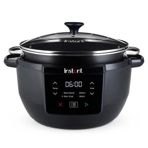 Instant Pot 7.1L Superior Slow Cooker - 4-in-1 Slow Cook, Steam, Saute & Keep Warm, Black - 140612801AU