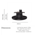 Builders Edge Pedestal Feet - 35-60mm - Plastic - Height Adjustable - SuperSaverAU - view 3