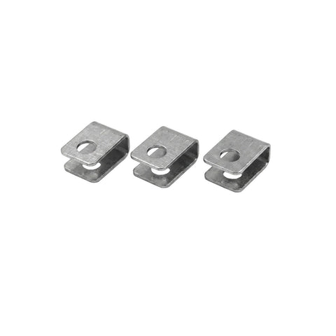 Jack Galvanised Steel Mesh Panel Fix Clip 50 Pack Screw-Fix