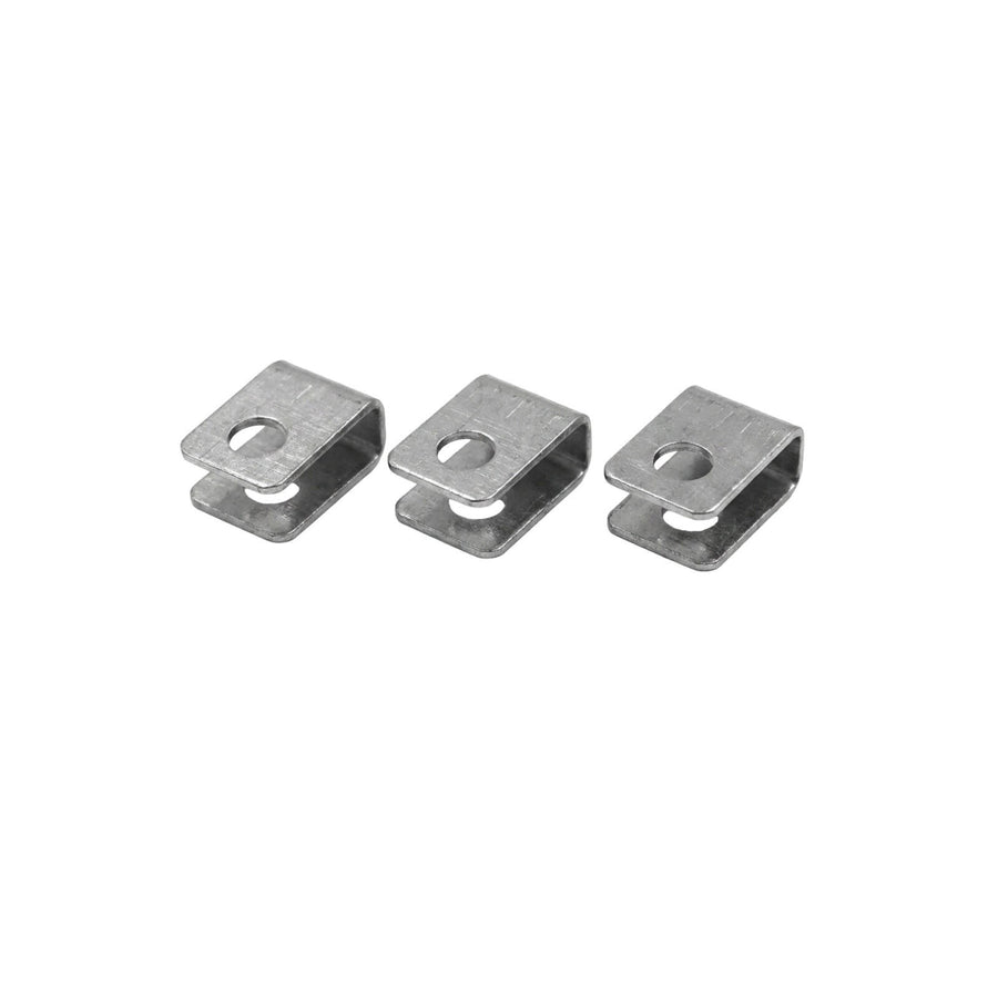 Jack Galvanised Steel Mesh Panel Fix Clip 50 Pack Screw-Fix
