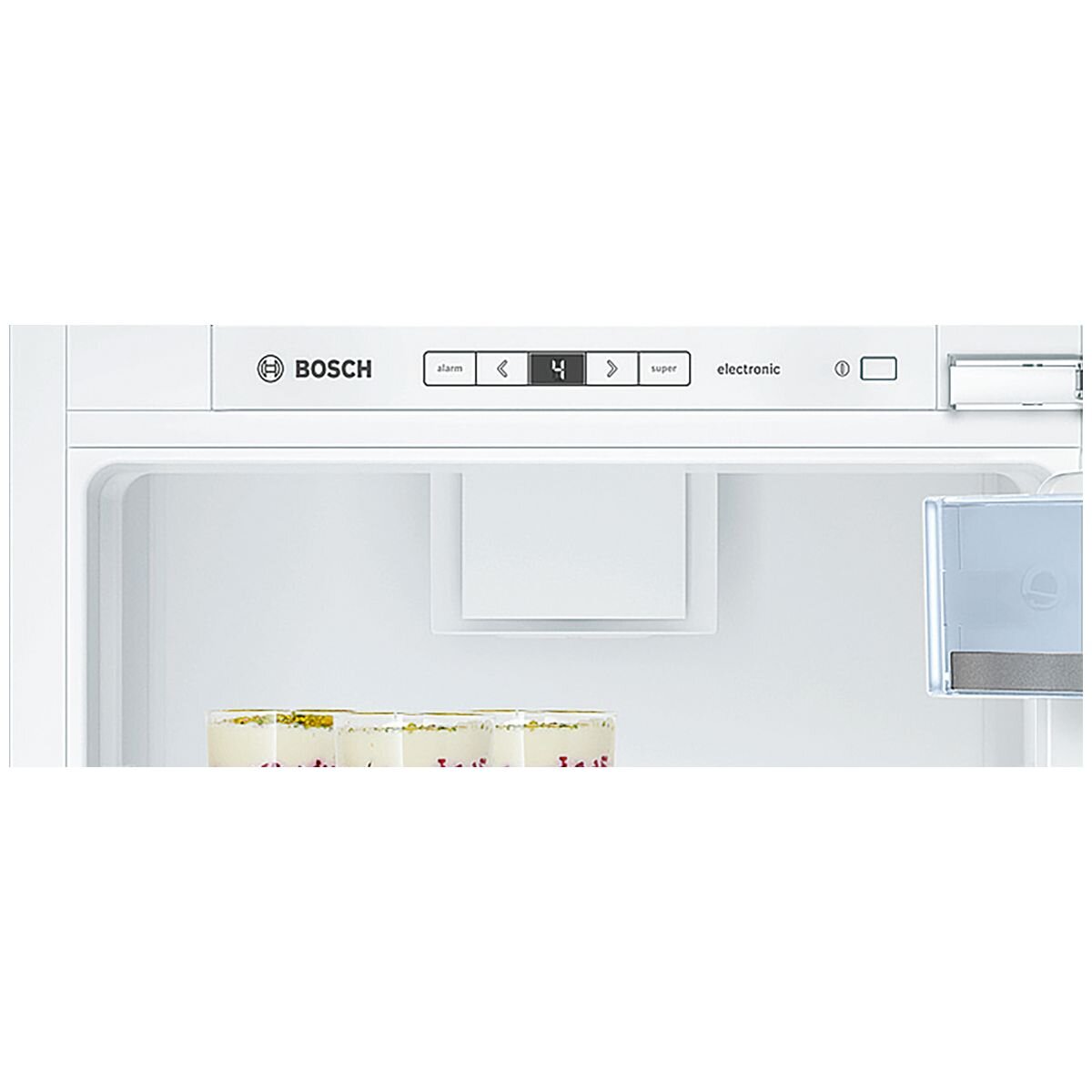 Bosch Series 6 319L Built-In Fridge - VarioShelf, SuperCooling, LED Lighting - KIR81AD30A