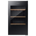 Hisense 30 Bottle Wine Cabinet - Black - Anti-UV Low E Glass - Reversible Door - HRWC31