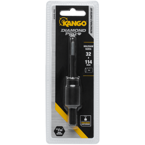Kango 32 Diamond Pro Arbor with Retractable Starter Bit - 114mm - Yellow - SuperSaverAU - view 1