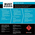 White Knight Rust Guard 1L Silver Cold Gal Solvent Primer Paint