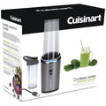 Cuisinart Cordless Personal Blender - Grey - 7.4V Lithium-Ion Battery, USB Charging, 2 Tumblers - RPB-100XA