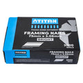 Titan Collated Framing Nails - 75mm x 3.06mm - Bright Steel - 3000 Pack - SuperSaverAU - view 1