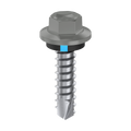 Bremick Vortex Plus Cladding Screw 6.2 x 25mm B8 Shale Grey - 100 Pack - Watertight Seal - SuperSaverAU - view 3