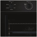 Inalto 60cm Multi-Function Oven - 67L Useable, Right Hinged Side-Opening Door, Black Glass - IOSO605M