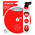 Diablo 150mm 40 Grit Abrasive Random Orbital Sheet 5 Pack - SuperSaverAU - view 1
