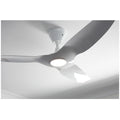 Big Ass Fans Haiku L 52 Inch White Ceiling Fan - 128mm Drop Tube, 7 Speeds - HAIKULW52128MMLED
