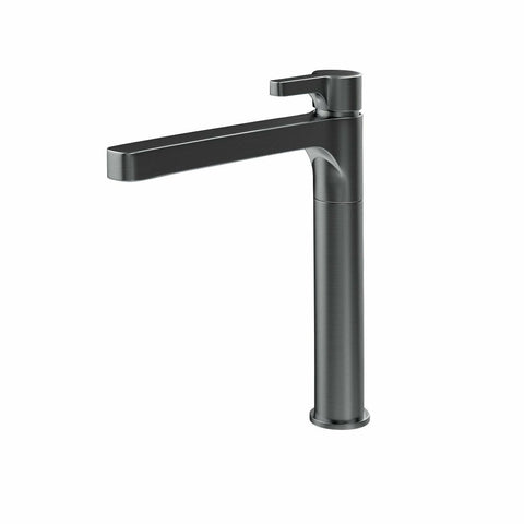 Rogerseller sink mixer tap - brushed nickel brass - swivel outlet - 6 star WELS rating - 3606003607