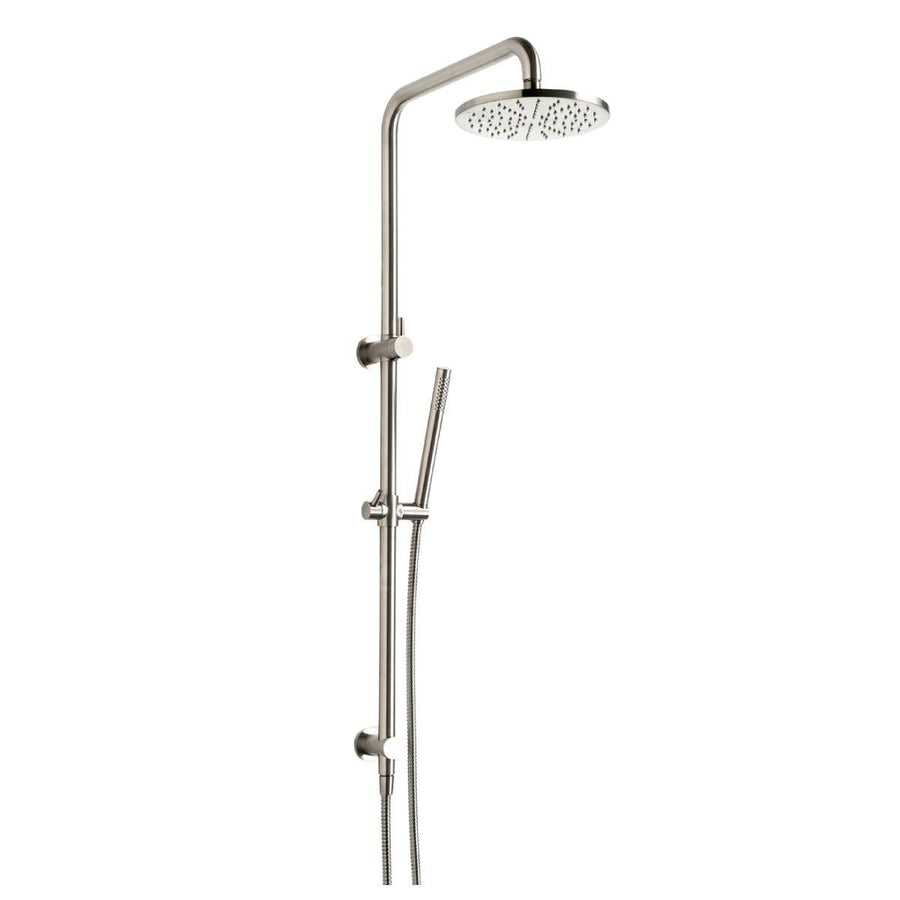 Rogerseller Tonic Dual Baton Shower - Brushed Nickel Finish - 3 Star Water Rating - 3506002907
