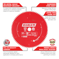 Diablo Mitre Saw Blade - 305mm - Steel - 80 Teeth - Precision Cutting - SuperSaverAU - view 3